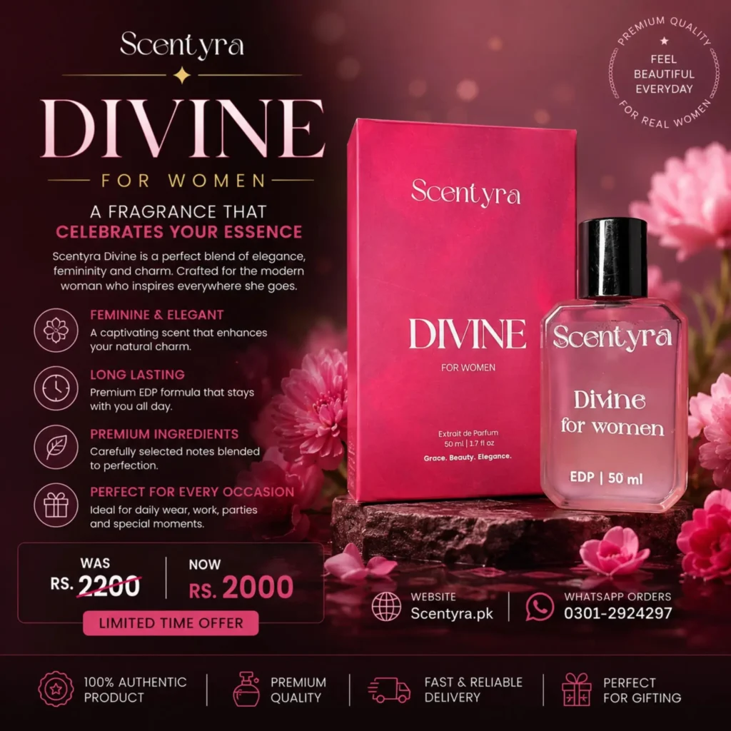 Scentyra Divine Eau de Parfum 50 ml product poster