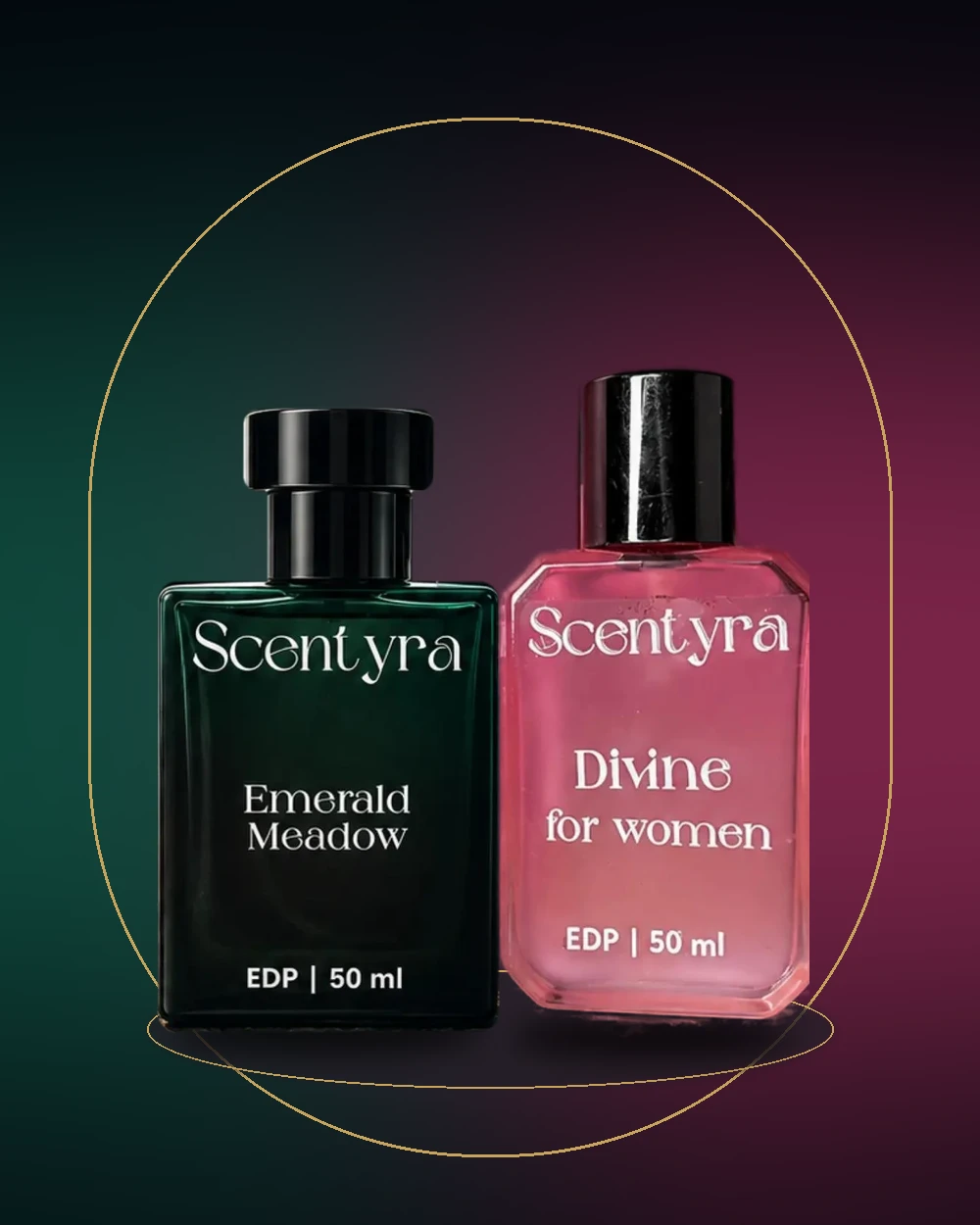 Scentyra Emerald Meadow and Divine Eau de Parfum deal
